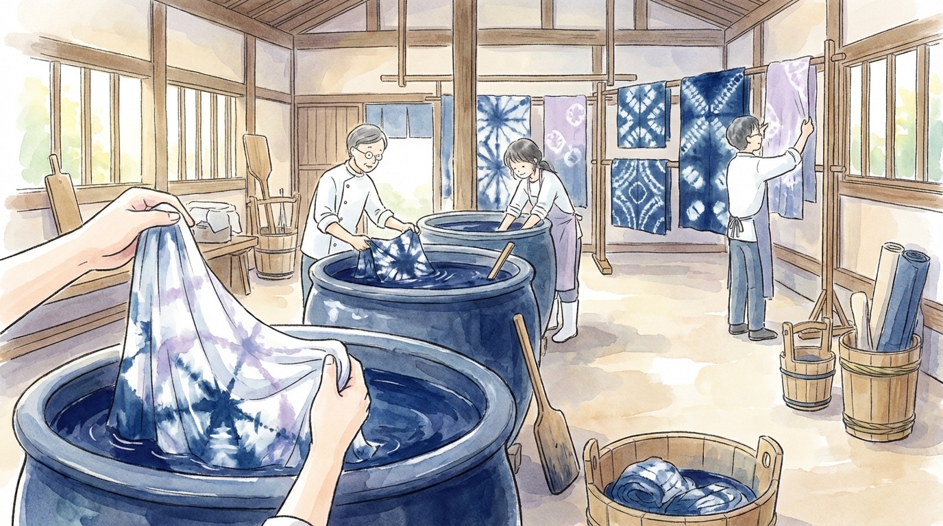 藍染めワークショップ